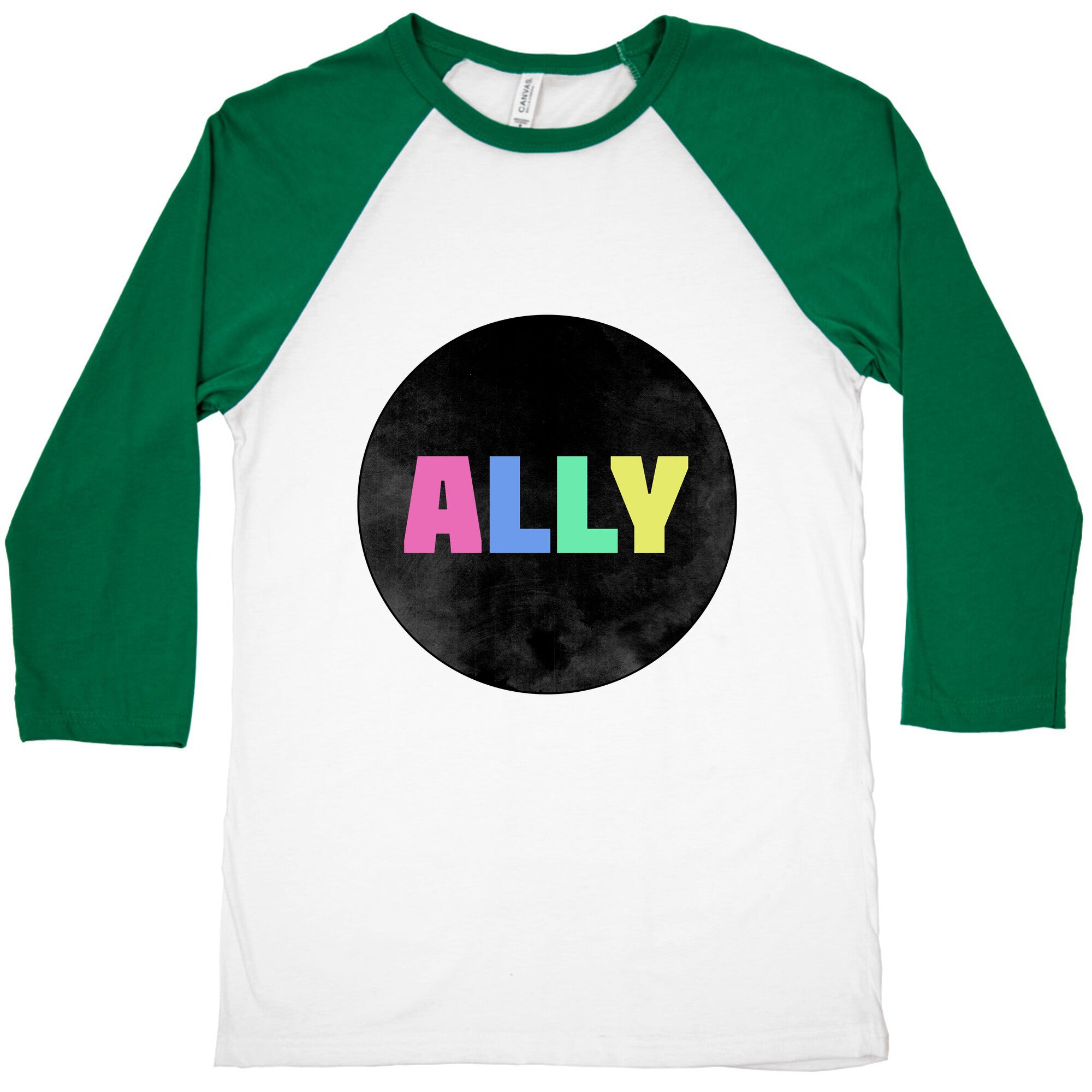 Proud Ally Baseball Tee